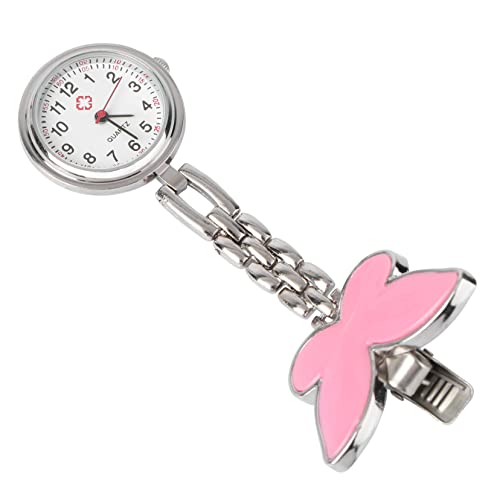 Gatuida Krankenschwesteruhr Brosche Tragbare Clip on Taschenuhr Für Damen Metall Uhr Mit Anstecknadel Kreative Medizinische Uhr Für Ärzte Und Pflegekräfte 8,7 Stück 2,63 Stück 1cm von Gatuida