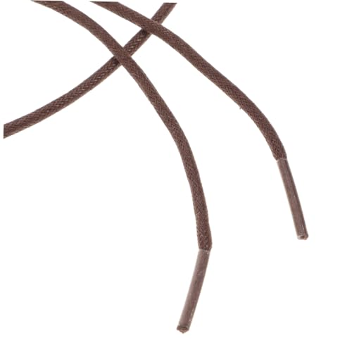 Gatuida Gewachste Runde Schnürsenkel Strapazierfähige Schuhbänder für Damen und Herren Passend für Martin Stiefel Modische Reißfeste Schnürsenkel aus Hochwertigem Polyester von Gatuida