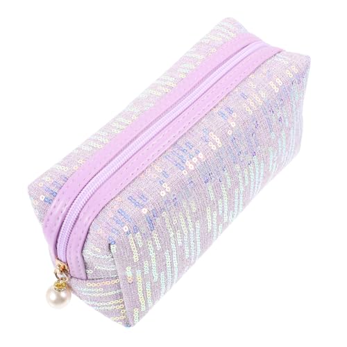Gatuida Pailletten Kosmetikbeutel Große Kapazität Für Damen Reisetasche Strapazierfähiges Material Süßes Design Für Reisen Und Alltag Wasserabweisend von Gatuida
