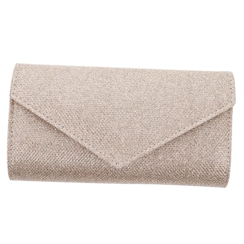 Gatuida Glitzernde Pailletten Clutch Damen Abendtasche mit Abnehmbarer Kette Mini Envelope Handtasche für Hochzeit Party Organisierter Innenraum für Handy Geldbörse Kosmetik von Gatuida