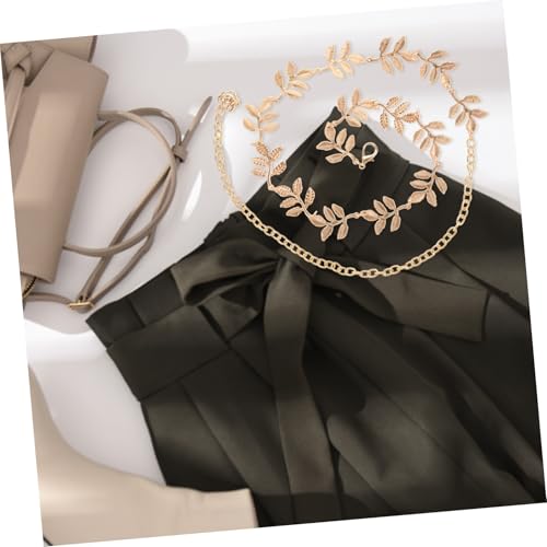 Gatuida Goldene Taillenkette Damen Metall Hüftkette mit Design Sommer Body Chain für Party Strandmode Modischer Kettengürtel als Eleganter Körperschmuck von Gatuida