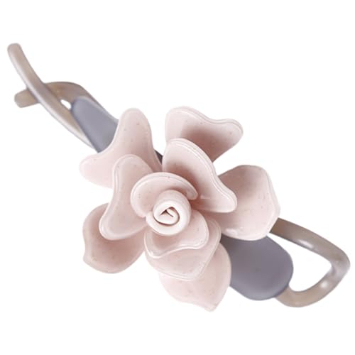 Gatuida Große Blüten Haarklammer aus Kunststoff Rutschfest Fester Griff Damen Haarschmuck Modische Haarspange für Vielseitige Frisuren und Alltag Geeignet von Gatuida