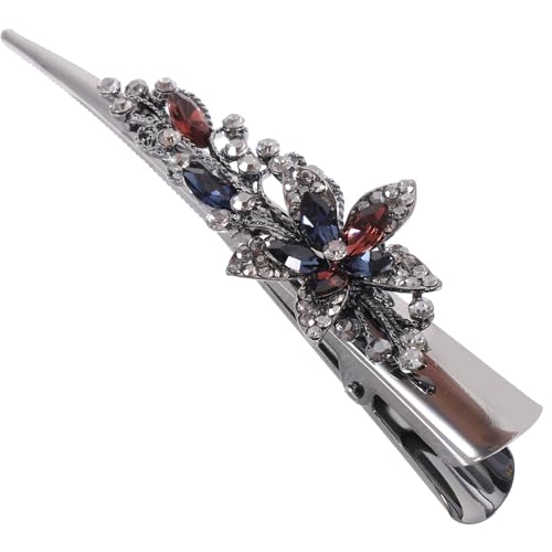 Gatuida Große Haarklammer Damen mit Funkelnder Strassverzierung Metall Haarklammer für Dickes Haar Eleganter Haarspangen Schmuck für Festliche Anlässe Wie Hochzeit Party Abschlussfeier von Gatuida