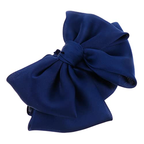 Gatuida Haarspange mit Schleife Große Haarnetz Haarspangen Eleganter Kopfschmuck für Frauen Dutt Abdeckung für Arbeit oder Party von Gatuida