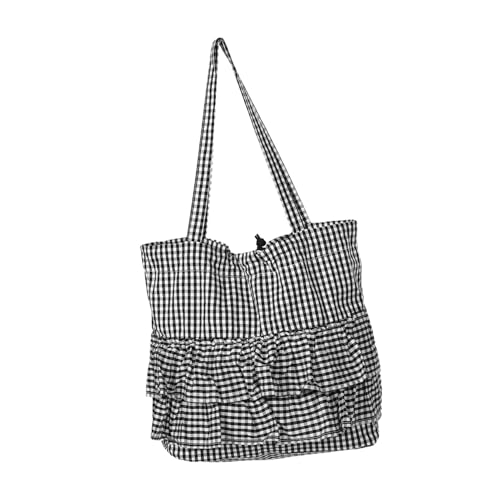 Gatuida Große Tragetasche Für Die Schule Damen Umhängetasche Aus Segeltuch Tragetasche Aus Segeltuch Damenhandtasche Boho Lässige Bestickte Schultertasche von Gatuida