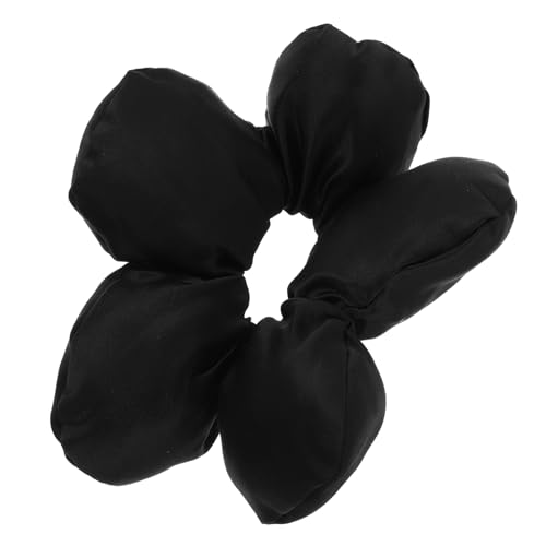 Gatuida Großer Haargummi mit Blumenmotiv Elastisches Haarband für Dickes Haar Vielseitiges Haarschmuck accessoire für Pferdeschwanz und Dutt Modisches Styling für Damen Rutschfester Halt von Gatuida