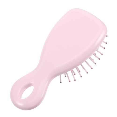Gatuida Haarbürste Tragbar für Unterwegs Kompakte Massagebürste für Damen und Herren Effizient Entwirren Haarbruch Süßes Design und Flexible Borsten für Reisen und Unterwegs von Gatuida