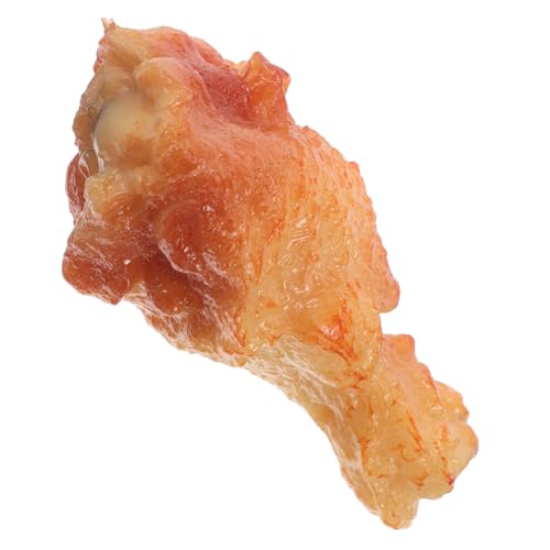 Gatuida Haarklammer Grilled Chicken Drumstick Form Kawaii Haarspange für Frauen Realistische Imitation Vielseitig als Haarclip und Accessoire für Styling und Foto Requisiten von Gatuida