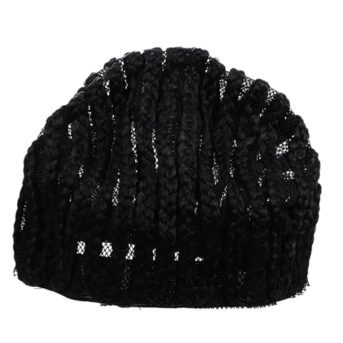 Gatuida Haarnetz Perückenkappe für Zöpfe Dehnbar und Atmungsaktiv Rutschfeste Perückenkappe für Damen und Herren Leichter Schutz für Kopfhaut Beim Tragen von Geflochtenen Perücken von Gatuida