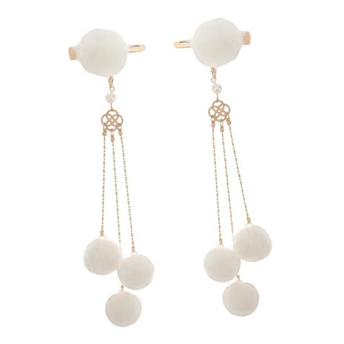 Gatuida Haarspange Damen Modischem Quasten Design Seitlicher Haarklammer Schmuck für Hochzeit Party Alltag Modischer Haarschmuck von Gatuida
