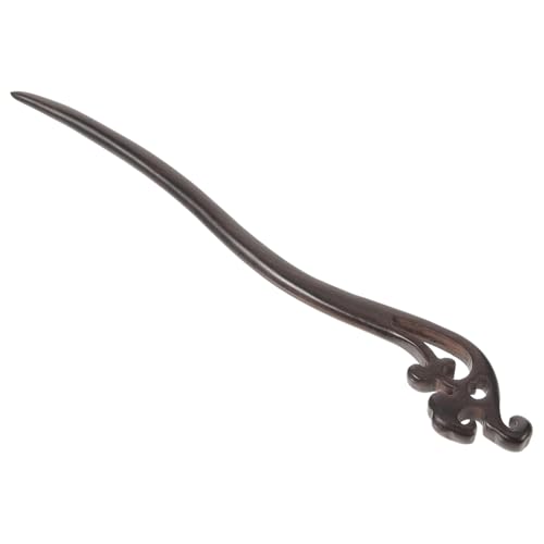 Gatuida Handgefertigter Schwarzer Haarstab Antikdesign Chinesische Haarnadel für Frauen Vintage Haarstäbchen Haarschmuck Zubehör für Lange Haare Festliche Frisuren Hanfu Geeignet von Gatuida