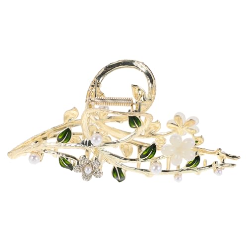 Gatuida Hawaiianische Haarspange Blumenkrallen Haarspangen Für Frauen Metall Blumenkrallen Clip Metall Blumen Haarspangen von Gatuida