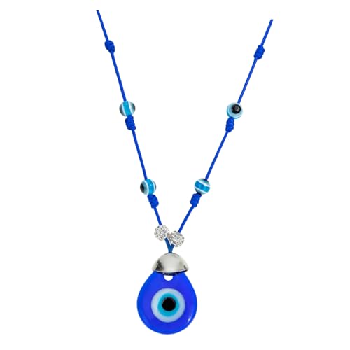 Gatuida Herren Halskette mit Blauem Evil Eye Anhänger Verstellbare Kettenlänge Minimalistisches Design Modisches Männer Schmuckstück für Geburtstag und Valentinstag Gatuida Herren Halskette mit Blauem Evil Eye Anhänger Verstellbare Kettenlänge Minimalistisches Design Modisches Männer Schmuckstück für Geburtstag und Valentinstag von Gatuida