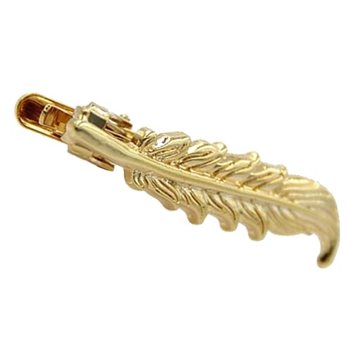 Gatuida Herren Krawattenklammer Goldfarbenes Design für Anzug und Business Stilvolles Accessoire für Verschiedene Anlässe als für Männer zu Besonderen Anlässen von Gatuida