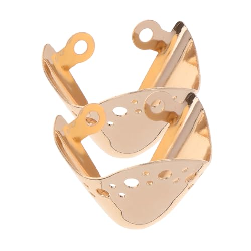 Gatuida High Heel Tip Covers Metallschuh Spitzenschutz für Damen Zehenschutz für High Heels Fersenkappen Robust und Vielseitig für Schützende Schuhdekoration Gatuida High Heel Tip Covers Metallschuh Spitzenschutz für Damen Zehenschutz für High Heels Fersenkappen Robust und Vielseitig für Schützende Schuhdekoration von Gatuida