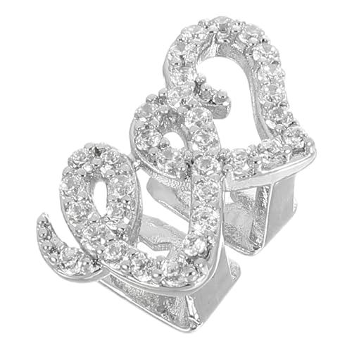 Gatuida Hip Hop Teeth Grill Design aus Robustem Kupfer Funkelnde Zirkonia Verzierung Stylischer Fake Teeth Cap für Männer und Frauen für Partys Rapper Kostüme und Streetwear von Gatuida
