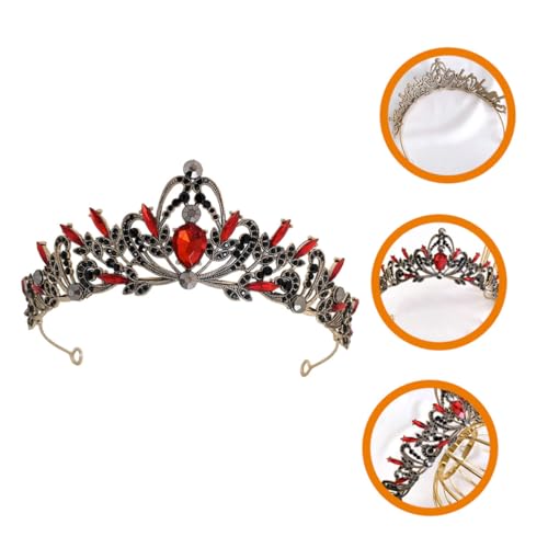 Gatuida Hochwertige Braut Tiara mit Funkelnden Strasssteinen Verstellbares Stirnband Eleganter Kopfschmuck für Hochzeit Geburtstag Party und Festliche Anlässe Langlebig und Rostfrei von Gatuida