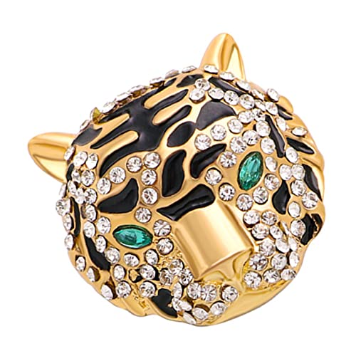 Gatuida Tiger Brosche Anstecknadel für Herren Legierung Modisches Tiermotiv Vielseitig für Anzüge Mäntel und Rucksäcke Gatuida Tiger Brosche Anstecknadel für Herren Legierung Modisches Tiermotiv Vielseitig für Anzüge Mäntel und Rucksäcke von Gatuida
