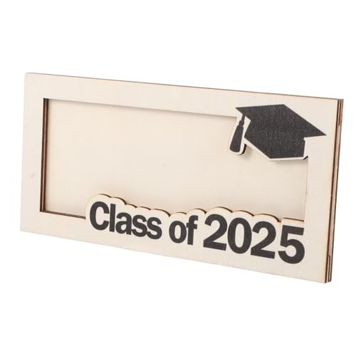 Gatuida Holz Geldbörse Graduation Card Holder Kompakt Portabel für Herren Damen Robuster Kartenhalter aus Holz als Abschlussgeschenk Visitenkartenetui für Reisen und Alltag von Gatuida