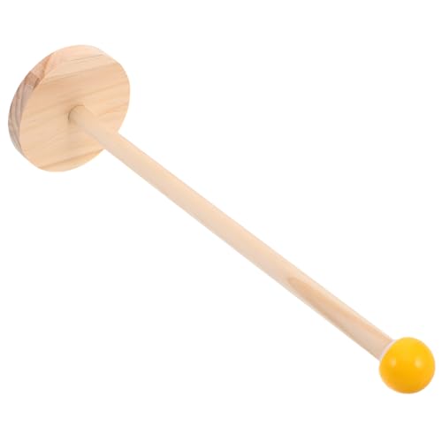 Gatuida Holz Haarschmuck Organizer Ständer Vertikaler Scrunchie Halter mit Dekorativem Kugeldesign Langlebig und Vielseitig für Haargummis Haarbänder Gummibänder für Mädchen Teenager von Gatuida