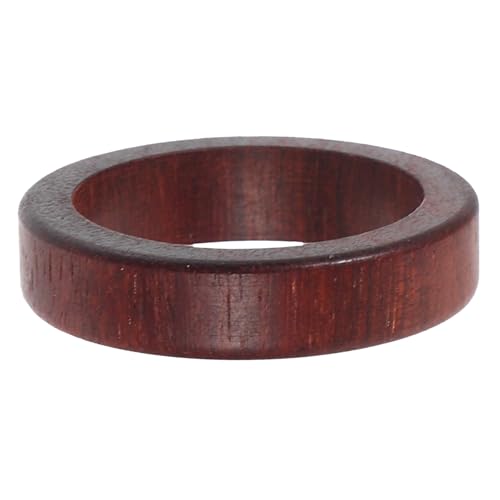 Gatuida Holzring für Damen und Herren Klassischer Einfacher Holz fingerring Dekorativer Langlebiger Schmuck für Zeigefinger Handgefertigtes Elegantes Design für Alltag und Besondere von Gatuida
