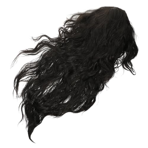 Gatuida Jahre Retro Perücke Herren Lang Lockig Mullet Stil Cosplay Party Perücke Natürliches Haarbild Haltbar Wiederverwendbar von Gatuida