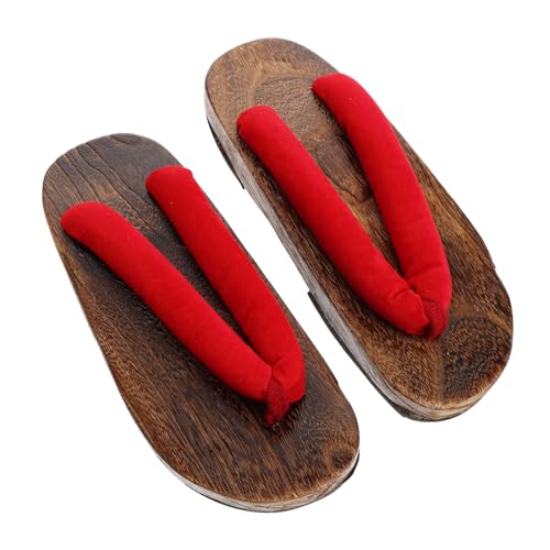 Gatuida Japanische Clog Sandalen Herren Sommer Kreative Holzschuhe mit Rutschfester Sohle Bequeme Leichte Hausschuhe Modischer Rundkopf Atmungsaktiv und Langlebig von Gatuida