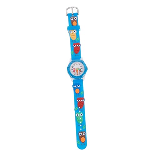 Gatuida Junge Mädchen Armbanduhr Cartoon Eule Design Mit Gummiband Verstellbarer Riemen Analoge Uhr Für Junge Mädchen Uhr von Gatuida
