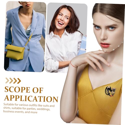 Gatuida Katzenbrosche aus Langlebiger Legierung Niedliches Tierdesign Vielseitiger Ansteckpin für Kleidung Rucksäcke und Anlässe Perfektes für Damen von Gatuida