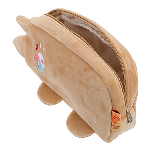 Gatuida Katzenform Federmäppchen aus Niedliches Geräumiges Mäppchen mit Reißverschluss für Stifte und Schreibwaren für Schule und Alltag von Gatuida