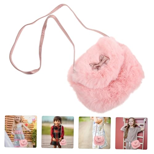 Gatuida Kindergerechte Crossbody Tasche mit Klappe Kleine Umhängetasche für Mädchen Praktische Schultertasche in Zartem Rosa Vielseitig für Alltag Shopping und Partys Geeignet mit von Gatuida