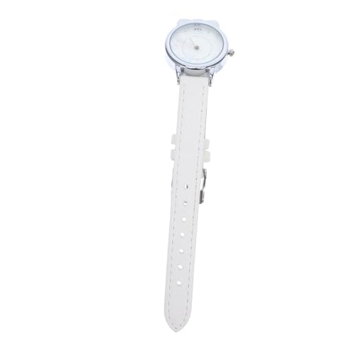 Gatuida Kinderuhr Mädchen Analog Quarzuhr mit Niedlichem Katzenmotiv Leicht Ablesbares Display Weiches Pu Armband Präzise Uhrzeit für Modisches Armband für Geburtstage und Alltag von Gatuida
