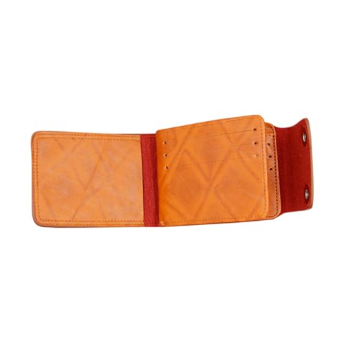 Gatuida Klein Geldbörse Herren Vintage Bifold Geldbeutel mit Dual Tasten Design Multifunktionale Brieftasche für Alltag und Reisen Kartenfächer und Münzfach Robuste Gatuida Klein Geldbörse Herren Vintage Bifold Geldbeutel mit Dual Tasten Design Multifunktionale Brieftasche für Alltag und Reisen Kartenfächer und Münzfach Robuste von Gatuida