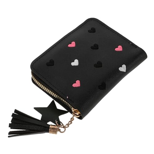 Gatuida Kleine Geldbörse Für Frauen Mit Reißverschluss Kompakte Kreditkartenhalter Für Mädchen Und Teenager Tragbare Taschengeldbörse Für Damen Raum Für Karten Und Schlüssel von Gatuida