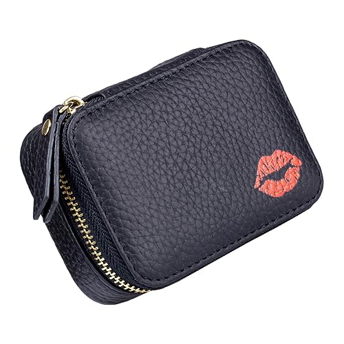 Gatuida Kleine Lippenstift Tragetasche aus Leder mit Spiegel Praktische Schminktasche für Reisen Süßes für Damen Vielseitig Einsetzbar Kreative Kosmetiktasche Gatuida Kleine Lippenstift Tragetasche aus Leder mit Spiegel Praktische Schminktasche für Reisen Süßes für Damen Vielseitig Einsetzbar Kreative Kosmetiktasche von Gatuida