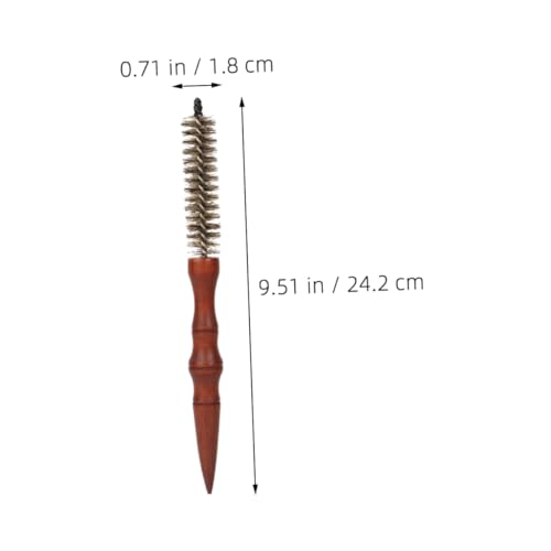 Gatuida Kleine Runde Lockenbürste für Kurzes Haar Hitzeresistente Stylingbürste für Damen und Herren Tragbar für Salon und Heimgebrauch Schont das Haar und Sorgt für Gesundes von Gatuida