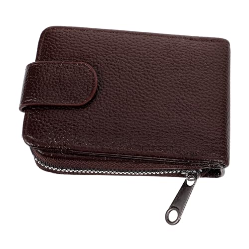 Gatuida Kompaktes PU Kartenetui mit Münzfach Leichter Mobiler Kartenhalter für Outdoor Multifunktionale Kleine Geldbörse für Herren und Damen Praktischer Kreditkartenhalter Robustes von Gatuida