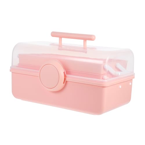 Gatuida Kosmetik-aufbewahrungsbox Mit Unterteilungen Make-up-organizer Für Schreibtisch Und Reisen Durchsichtige Behälterbox Für Lippenstift Pinsel Und Hautpflege-produkte von Gatuida