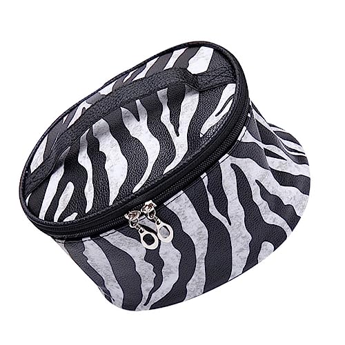 Gatuida Kosmetiktasche Leopard PU Handtasche Wasserabweisend Reise Make Up Tasche Schminktasche Tragbar für Damen und Mädchen Praktisch und Stilvoll von Gatuida