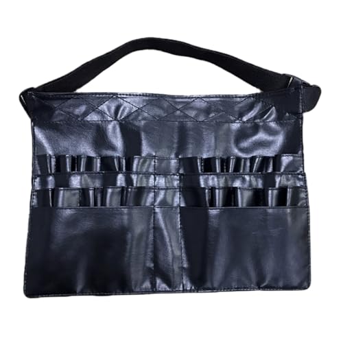 Gatuida Kosmetiktasche PU Makeup Waist Bag Tragbar Schminktasche Organizer für Pinsel und Kosmetik Werkzeug Bequem und Strapazierfähig für Unterwegs von Gatuida