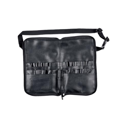 Gatuida Kosmetiktasche PU Material Multifunktional mit Fächern Große Kapazität Kompakt und Leicht Aufbewahrung für Make Up Pinsel Puderquaste und Lidschatten Praktische Reise und von Gatuida