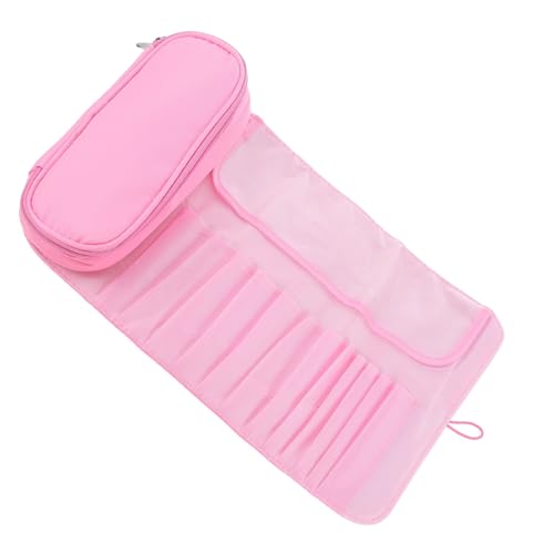 Gatuida Kosmetiktasche für Make Up Pinsel Faltbare Aufbewahrungstasche für Kosmetik Tragbarer Organizer für Make Up und Pinsel von Gatuida