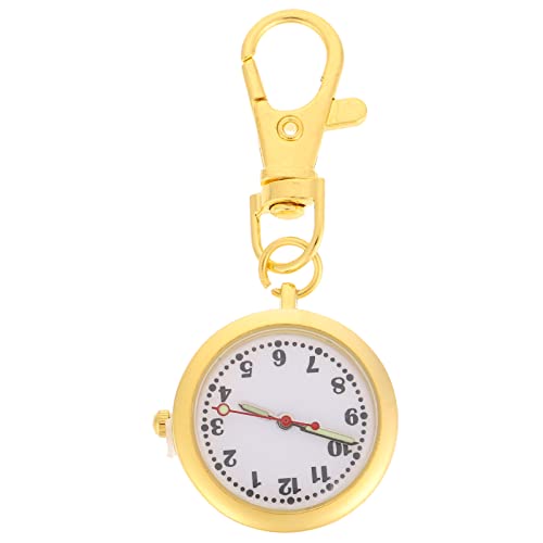 Gatuida Krankenschwesteruhr Pflegeuhr mit Clip Arzt Mini Taschenuhr Personalisierte Ansteckuhren Quarz Digital Quarzwerk Armbanduhr Schwesternuhr für Damen Student Schwestern Geschenke von Gatuida