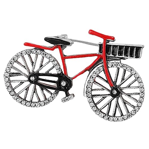 Gatuida Kreative Fahrrad Brosche Metall Vintage Stil Pin für Damen Farbenfrohes Design als Dekoration für Kleidung Taschen und Accessoires von Gatuida