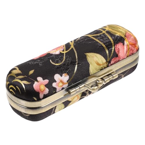 Gatuida Kreativer Chinesischer Lippenstifthalter mit Spiegel Tragbarer Make Up Organizer Dekorative Lippenstiftbox für Damen Praktischer Kosmetik Aufbewahrungs Organizer für Reisen und von Gatuida