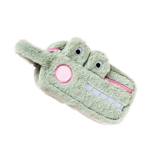 Gatuida Kreatives Großes Federmäppchen aus Plüsch Grün Tragbares Mäppchen mit Großem Fassungsvermögen Praktischer Stifte Schreibwaren organizer für Schüler und Lehrer Gatuida Kreatives Großes Federmäppchen aus Plüsch Grün Tragbares Mäppchen mit Großem Fassungsvermögen Praktischer Stifte Schreibwaren organizer für Schüler und Lehrer von Gatuida