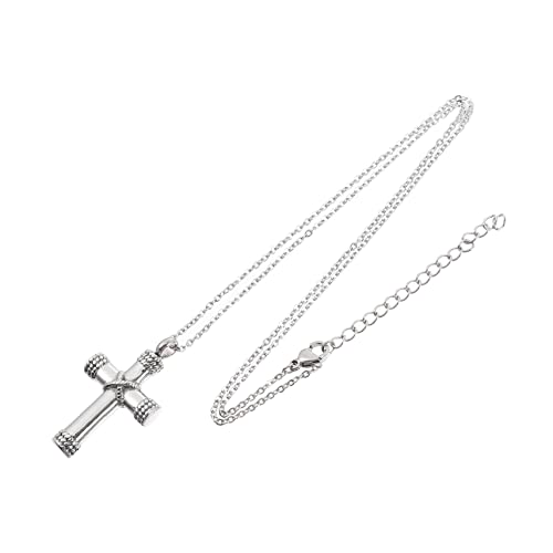 Gatuida Kreuz Urne Halskette Titanstahl für Haustier Eleganter Anhänger für Persönliche Erinnerungen Langlebig und Rostfrei Stilvolles Gedenkschmuckstück Gatuida Kreuz Urne Halskette Titanstahl für Haustier Eleganter Anhänger für Persönliche Erinnerungen Langlebig und Rostfrei Stilvolles Gedenkschmuckstück von Gatuida