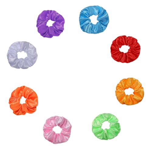 Gatuida LED Leuchtende Haargummis Elastische Große Intestine Haarbänder aus Robustem Wiederverwendbar Bunte Haarschmuck Accessoires für Damen und Mädchen Vielseitig für Party und Alltag von Gatuida