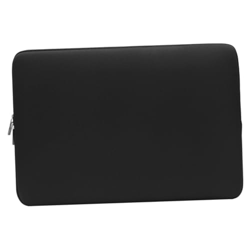 Gatuida Laptop Tasche Schwarz Stoßfest Wasserabweisend mit Weicher Innenfutter rutschfest Kompakte Notebook Handtasche für Kompatible Laptops von Gatuida