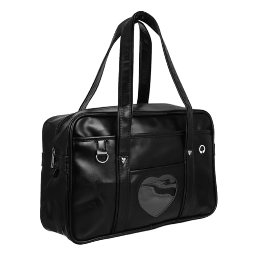 Gatuida Laptop Tasche für Frauen Wasserdichte Tragetasche aus Kunstleder mit Herzmotiv Große Kapazität für Schule und Arbeit Vielseitige Trageoptionen für Gatuida Laptop Tasche für Frauen Wasserdichte Tragetasche aus Kunstleder mit Herzmotiv Große Kapazität für Schule und Arbeit Vielseitige Trageoptionen für von Gatuida